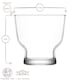 image 3 of LAV Petit Glass Ice Cream Bowls - 240ml - Pack of 6 | Clear | Clear
