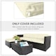 image 5 of Outsunny Cushion Cover Replacement Garden Rattan Patio Furniture Seat Cover 