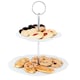 image 1 of 2-Tier Flowery Cake Stand