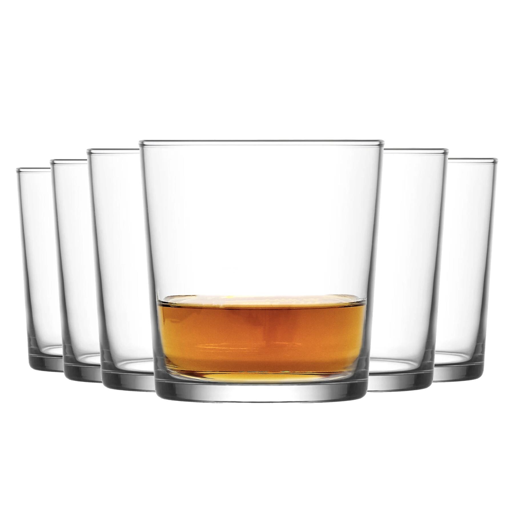 LAV Bodega Water Glasses - 345ml - Clear - Pack of 12