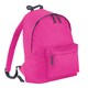 image 1 of Bagbase Childrens/Kids Fashion Backpack - Fuchsia/Graphite - One Size