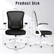 image 8 of Rattantree Ergonomic Office Chair with Flip Up Armrests & Lumbar Support