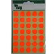 image 3 of Pack of 140 Red Dots Self Adhesive Labels 13mm Diameters