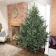 image 1 of 8ft 240cm Green Glenshee Spruce Artificial Christmas Tree PE and PVC Mix Natural Look