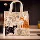 image 2 of Ulster Weavers Feline Friends PVC Bag - Small Grey