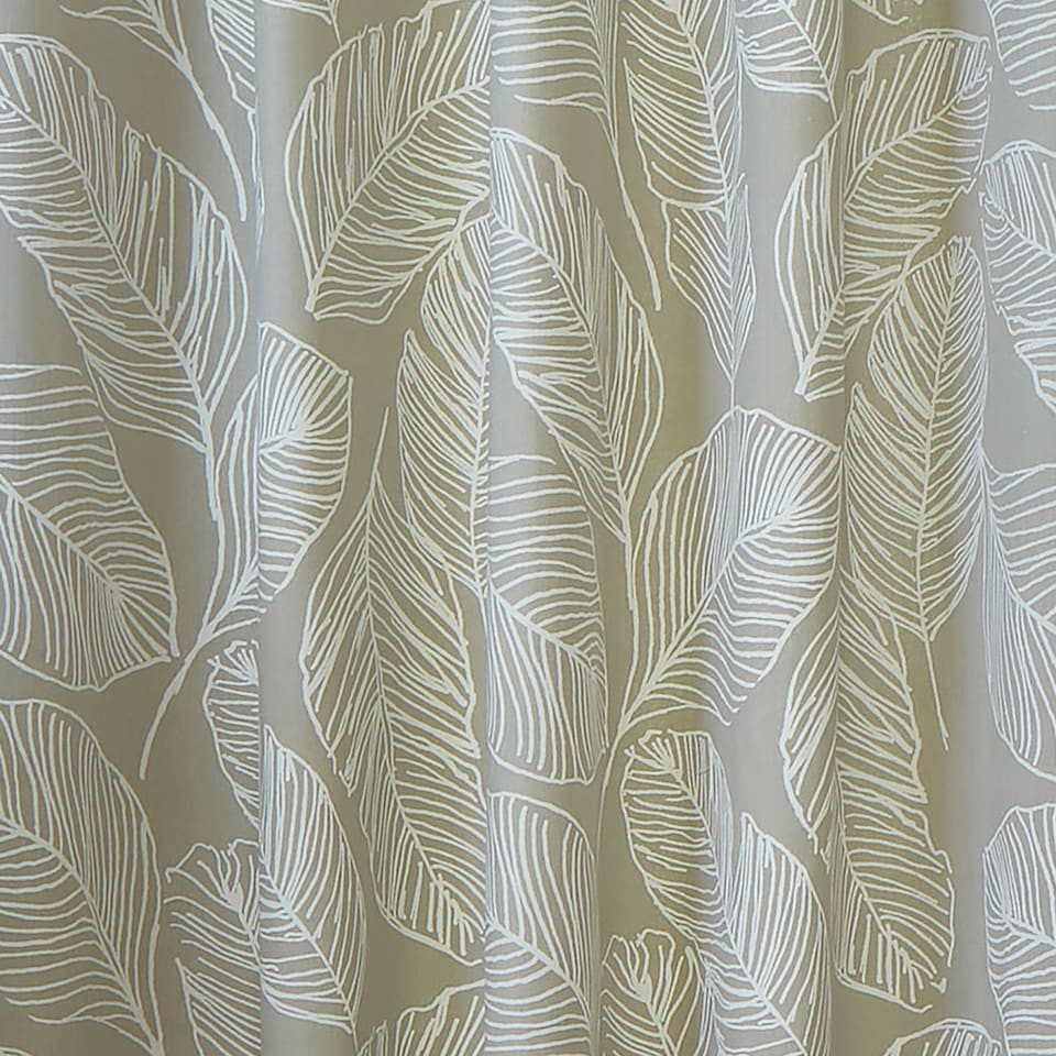 image 1 of Fusion Matteo Eyelet Curtains Natural