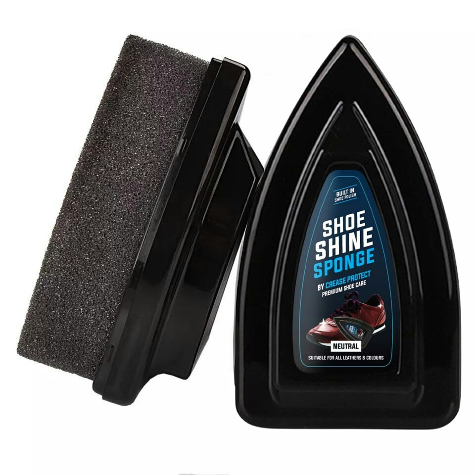 image 1 of Shoe Shine Sponge - Natural Conditioner and Restorer
