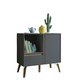 image 3 of Otto Sideboard Small with Drawer in Classic White Grey