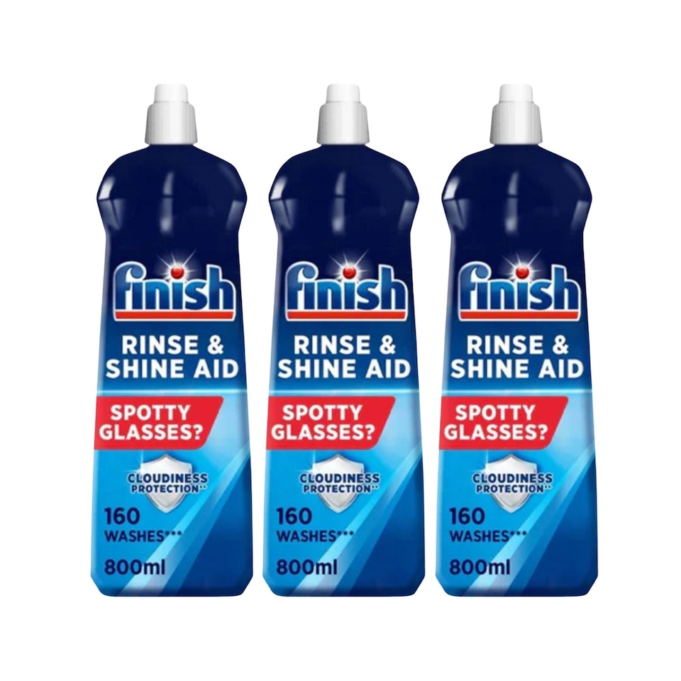 image 1 of Finish Rinse Aid Regular 800mL x3