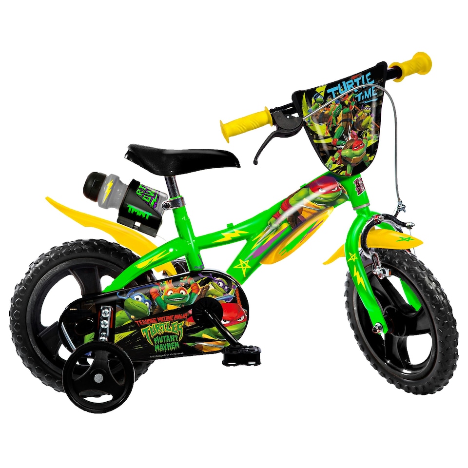 image 1 of Dino Kids Bike Teenage Mutant Ninja Turtles 12 inch Bicycle