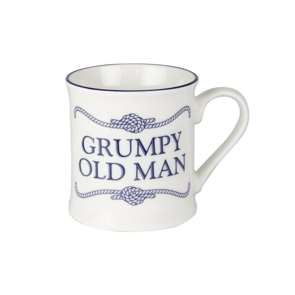 image 1 of Nauticalia China Mug Grumpy Old Man 275ml