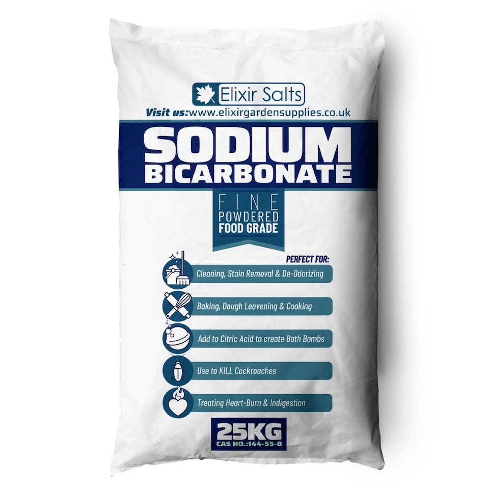 image 1 of Elixir Gardens Bicarbonate of Soda Fine Powder Multi Purpose - 5kg bag