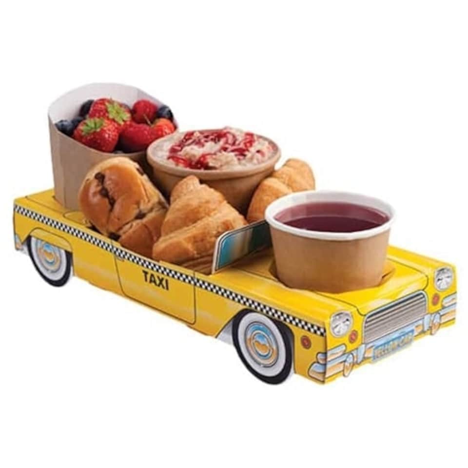 Yellow Taxi Cab Combi Meal Box