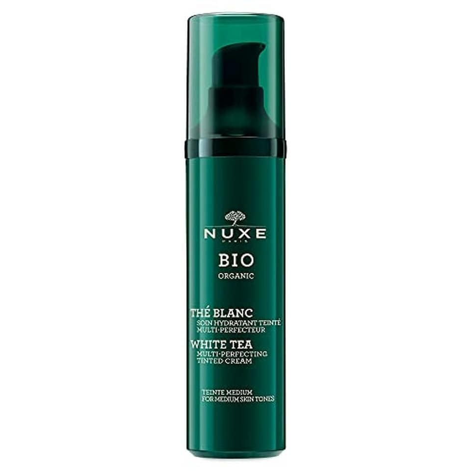 image 1 of Nuxe Bio Organic White Tea Multi-Perfecting Tinted Face Cream 50ml - Medium Skin Tones