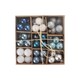 image 1 of Living and Home 99Pcs Christmas Balls Ornaments for Xmas Tree Hanging Decor
