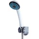 image 2 of Showerdrape Iso White Single-Spray Pattern Shower Head | White | 1