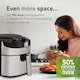 image 5 of Cookology 7.2L Air Fryer with Single Zone & Mechanical Controls - CAF72MA Stainless Steel