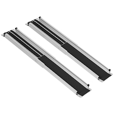 HOMCOM Aluminium Telescopic Wheelchair Ramps 122cm 270kg Folding