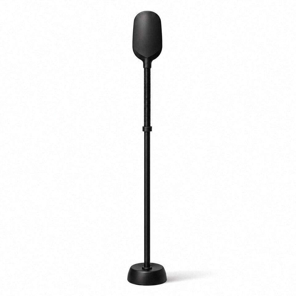 image 1 of Black Daylight Energy Saving 27W Floor Standing Reading Light | Black