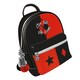 image 2 of Suicide Squad Live Fast Die Clown Harley Quinn Backpack - Red/Black - One Size