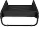image 4 of Actiaspet Elevated Dog Bed Steel Frame Raised Pet Cot Black or Grey (Black, Small)