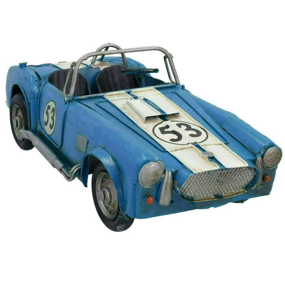 image 1 of Quality Historical Metal Vintage Sports Car Metal Model Replica Ornament Gift