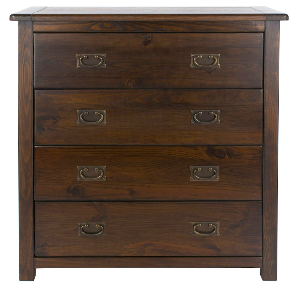 image 1 of Boston, 4 Drawer Chest Brown