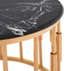 image 5 of Interiors By Premier Functional Round Copper Finish Side Table, Luxury Modern Side Table For Livingroom, Sturdy Bedside Table Multi