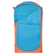 image 2 of Mountain Warehouse Microlite Sleeping Bag with Inner Pocket Two Way Zip Camp Bed Right Handed Zip - Long length (215cm) Multi