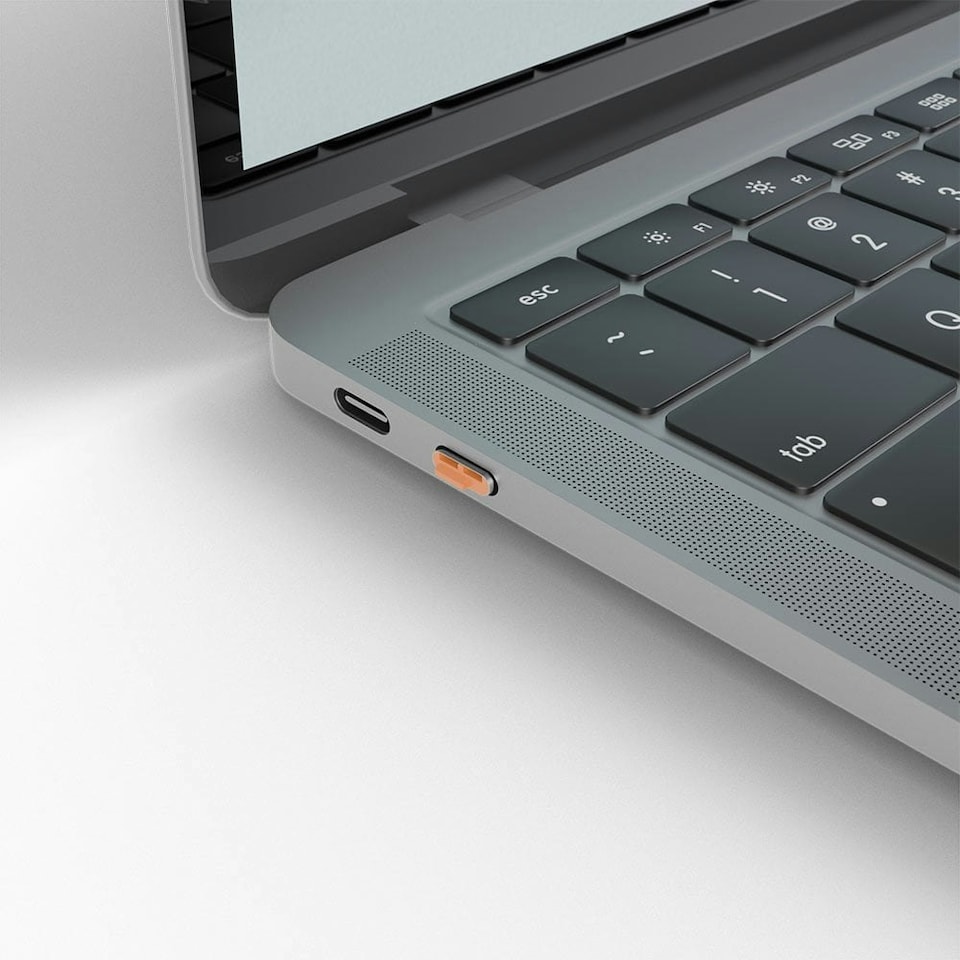 image 1 of USB-C Port Blocker Extra Lock Pack, Orange (10x Locks)