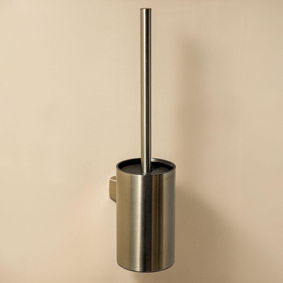 image 1 of COSMIC Toilet Brush, Wall-mounted, Matt Chrome, Collection Architect S+