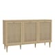 image 1 of Calasetta 3 Door Sideboard in Rattan