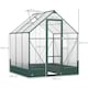 image 5 of Outsunny Walk-in Greenhouse Garden Polycarbonate Aluminium w/ Window