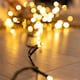image 3 of Charles Bentley 750 LED Warm White Christmas String Light 8 Modes Weatherproof