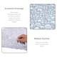 image 4 of Hyrdro Anti Slip Clear PVC Shower Mat 50cm x 50cm | Clear | Clear | 1