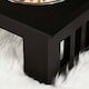 image 6 of PawHut Raised Dog Bowls Pet Feeder Raised Elevated Stainless Steel Food Brown