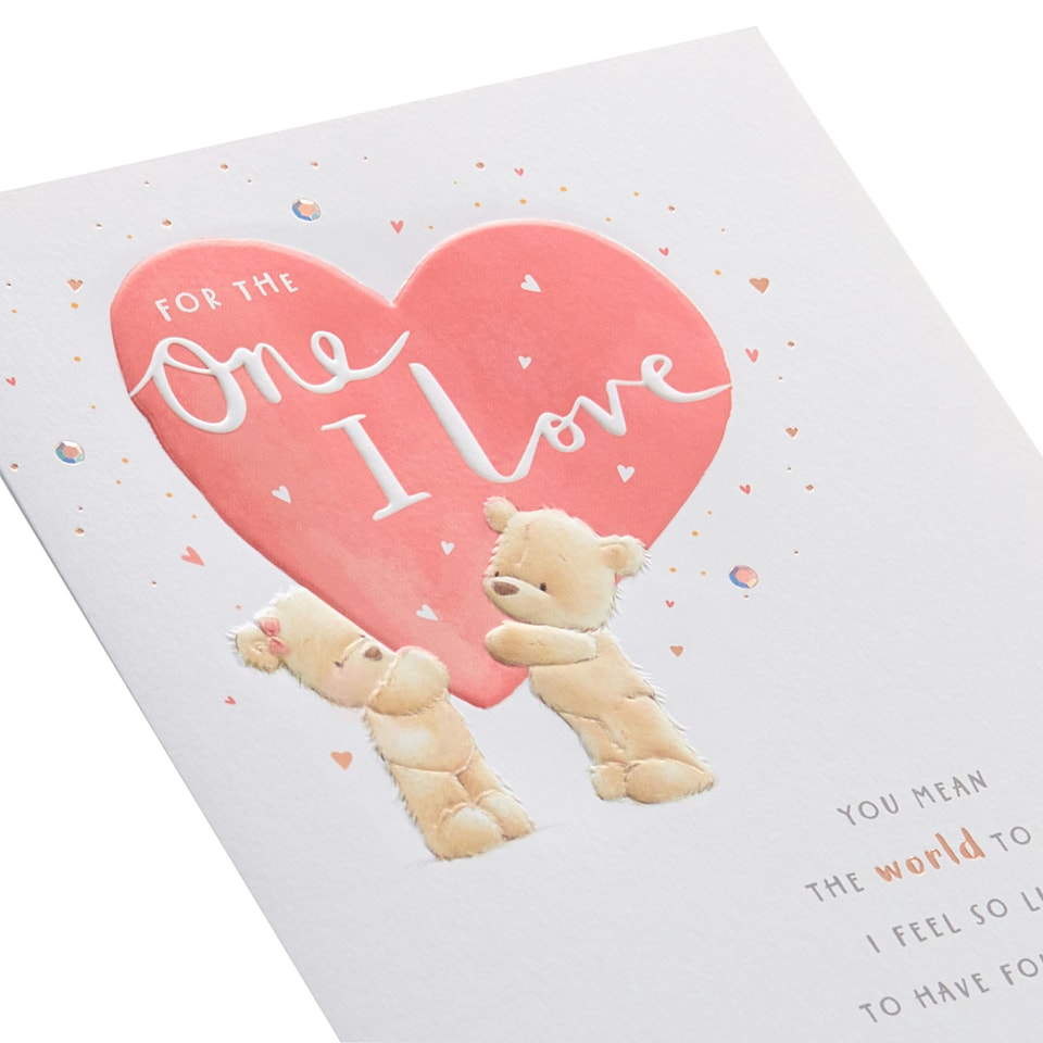 image 1 of One I Love Birthday Card - Bears