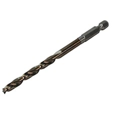 Faithfull Hsse M35 Cobalt Quick-change Impact Drill Bits - Multi Colour - 4.0mm OL:91mm WL:43mm