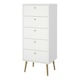 image 3 of Cumbria Chest 5 Drawers White