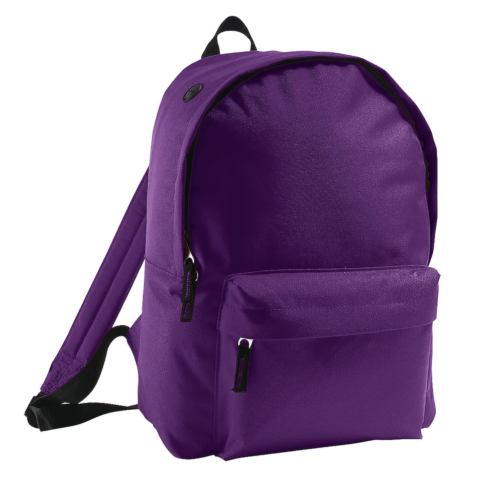 image 1 of SOLS Rider Backpack / Rucksack Bag - Dark Purple - ONE