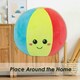 image 4 of Beach Ball Soft Toy Cute Plushie Huggable Cuddly Stuffed Toy 16cm Multi