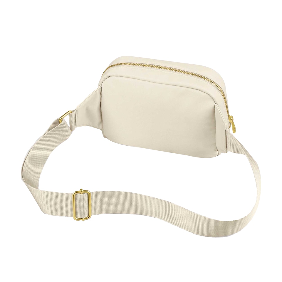 image 1 of Bagbase Sundae Crossbody Bag | Cream | Cookies & Cream | One Size | 1