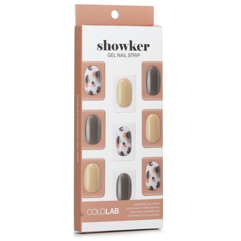 image 1 of Showker Gel Nail Strip # Cna202 Like A Tiger - 1pcs