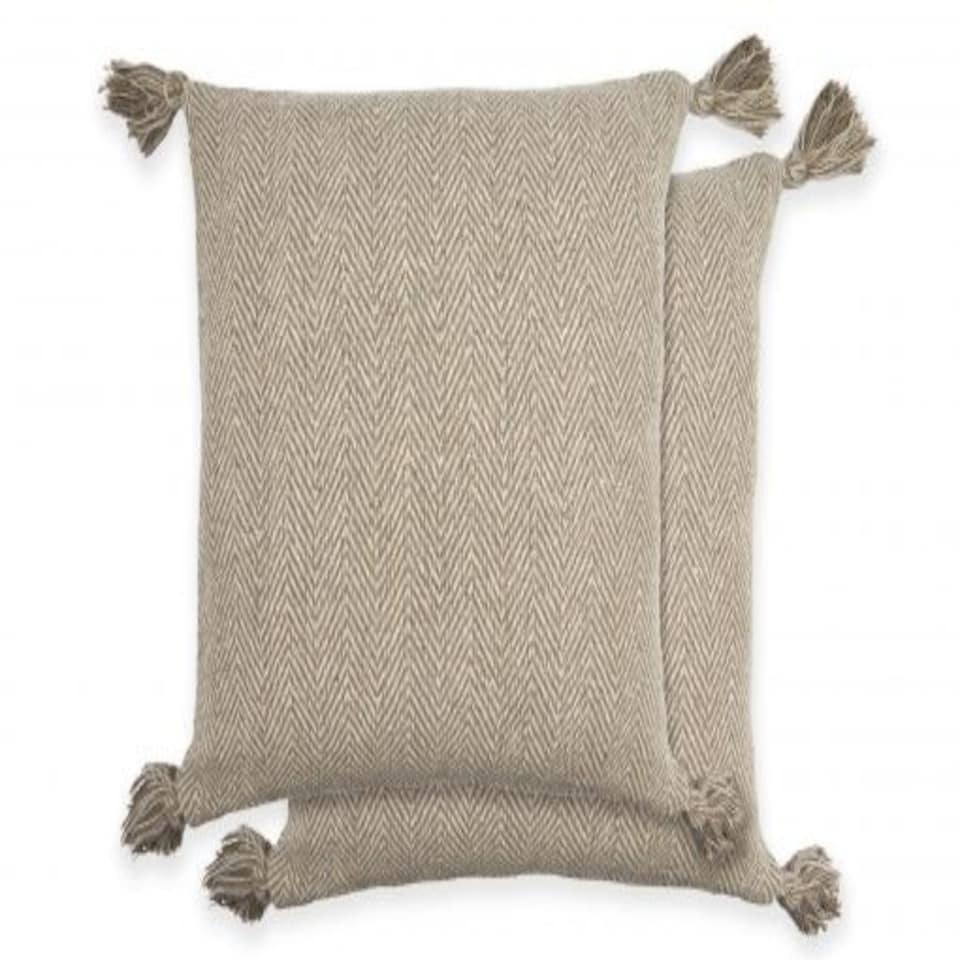 image 1 of Hartley Cushion Cover 43cm x 43cm Natural | Brown | Natural