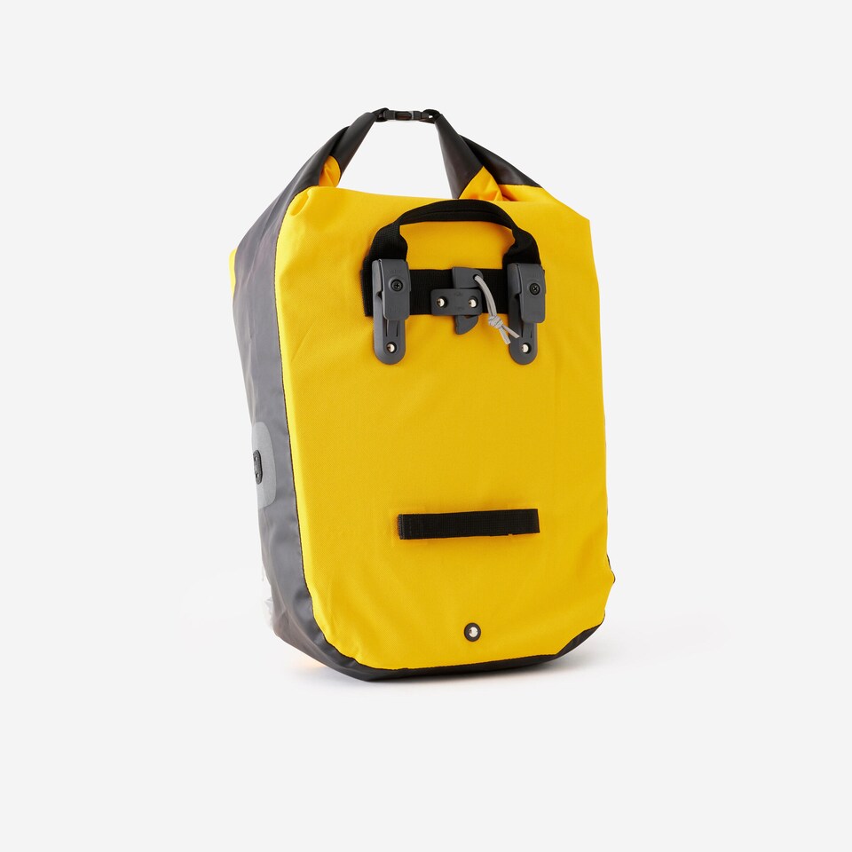 image 1 of Decathlon 20 L Waterproof Bike Bag for Pannier Rack 500