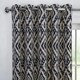 image 6 of Marrakech Eyelet Curtains - Blue - 229cm x 183cm