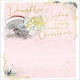 image 1 of Bear Holding Up Gift Daughter Christmas Card