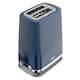 image 4 of Cello Textured Blue 2 slice Toaster Blue | 2 Slice