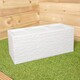 image 4 of 25cm Stone Coloured Plastic Slate Effect Garden Patio Trough