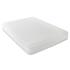 Close Flame Hybrid Mattress - Soft Feel, Deep Quilted Plush Sleep Surface | White | Double